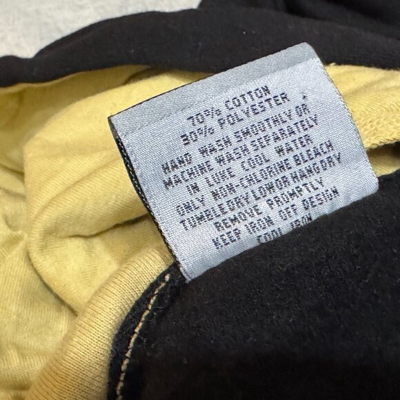 Army Black Knights Hoodie Sweatshirt, Cotton Blend, Black + Yellow, XL *Damaged* - Picture 9 of 9